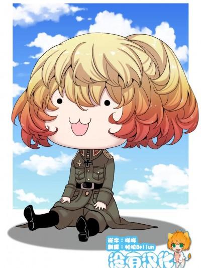 [没有汉化] [hal] ちびターニャちゃんイラストとか漫画とか (幼女戦记) [中国翻訳]海报